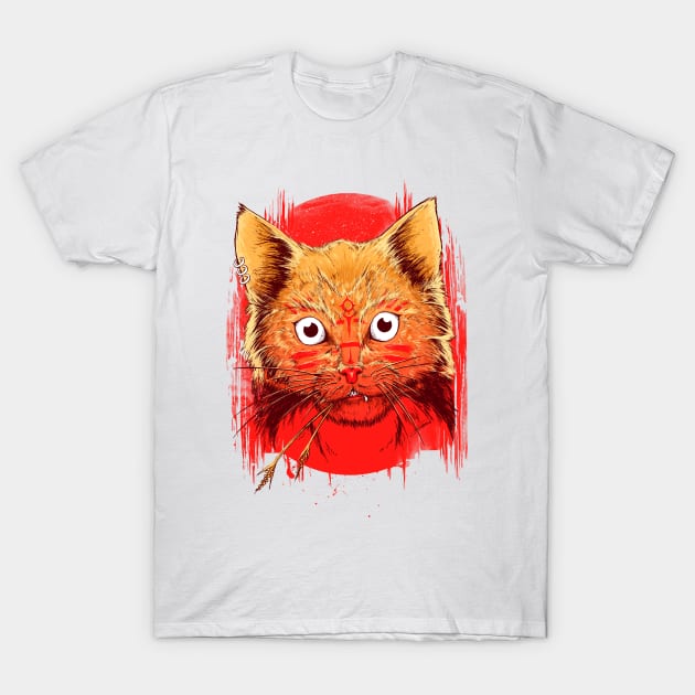 BRAVE CAT T-Shirt by iqbalgarint